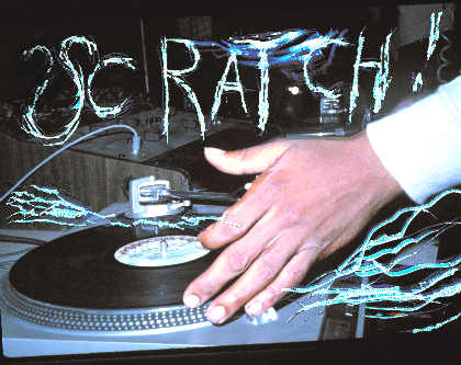 Charlie Ahearns 
"Scratched Slides” (1980/81) als Sinnbild der 1980er Generation. 
Foto: Charlie Ahearn