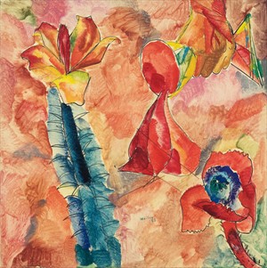 Artikelbild: M. Weiler: "Kelch und Blume" , 1953. - Foto: Im Kinsky