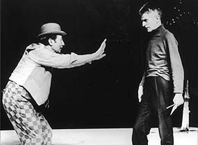 Warten auf Godot, Schiller Theater Berlin, 8.3. 1975 / �Bild: Deutsches Theatermuseum