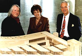 Heinz Tesar, Agnes und Karlheinz Essl / �Bild: APA