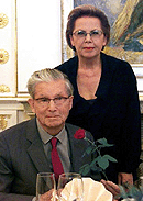 Max Weiler mit Gattin Yvonne / �Bild: APA