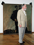 Rudolf Leopold bei der H�ngung