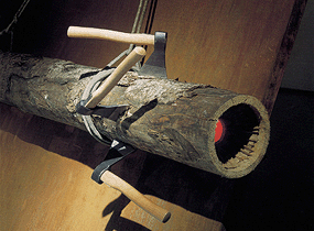 La Stanza del Fuoco - Only fire, 1999 / �Bild: F. Plessi