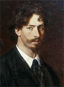 Ilja Repin, Selbstporträt, 1878 (Zum Vergrößern anklicken) / ©Bild: Staatliches Russisches Museum