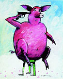 Borislav Sajtinac, ohne Titel / �Bild: Karikatur & Cartoon, Museum Basel