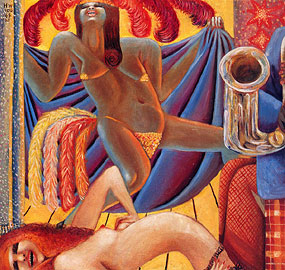 Wolfgang Herzig, Voodoo-Zauber, 1968/69 / �Bild: W. Herzig