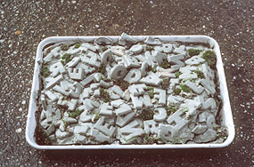 Garden, 1991, Modell f�r eine Au�enarbeit