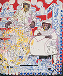 Original + F�lschung 1 (Die Affen auf dem Motorrad), 1973 (Zum Vergr��ern anklicken)