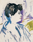 Original + F�lschung 6 (nach Henri de Toulouse Lautrec), 1973