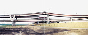 Walter Niedermayr, Artefakte, Horikiri Autobahn, 2000 / �Bild: Galerie Meyer Kainer, Wien