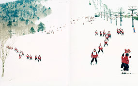 Walter Niedermayr, Shiga Kogen lI, 2000 / �Bild: Galerie Anne de Villepoix Paris