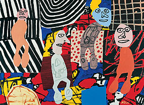 Les pas perdus, 24 octobre 1979 / �Bild: Fondation Dubuffet, Paris