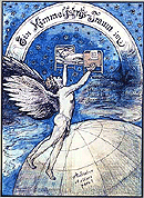 Fritz Fent: Himmelfahrtstraum, 1910 (Zum Vergrößern anklicken)