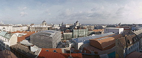 Gesamtansicht des Museumsquartiers