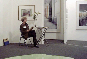 Grita Insam, Messestand, Chicago Art 2001