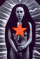 Zofia Kulik: Selfportrait with the Palace, 1990 (Zum Vergr��ern anklicken)