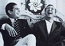 Irving Blum und Jaspar Johns, 1964 (Zum Vergr��ern anklicken)