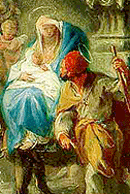 Die Flucht aus �gypten (Zum Vergr��ern anklicken)