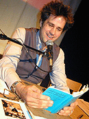 Christoph Schlingensief bei der Buchpr�sentation