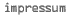 impressum