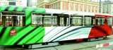 Ab Jänner 2006 in Wien unterwegs: Beflaggte Straßenbahnen. Lothar Ponhold 