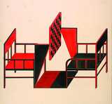 Der Konstruktivismus lebt weiter in der zeitgenössischen Kunst. Im Bild: Rodschenkos Design eines Schachbretts für den Arbeiterclub, 1925. Rodschenko & Stepanowa Archive 