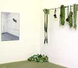 Trümmer der 2004 abgerissenen Nibelungenhalle in Passau verwandelt Rudolf Klaffenböck in eine Installation.  Foto: Museum Moderner Kunst – Stiftung Wörlen 