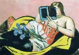 Das Belvedere muss sich nicht den Vorwurf machen, zeitgenössische Künstler nicht zu Lebzeiten anzukaufen. Max Beckmanns (1884-1950): „Liegende Frau mit Buch und Schwertlilien“ aus 1931 wurde 1948 erworben.  Foto: Belvedere 