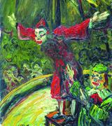Illustration
- „Finale 1945“ von Adolfo Winternitz, im Leopold Museum zu sehen.  Foto: Leopold Museum 
