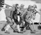 Illustration
- Die fünfte Fassung von Egger-Lienz’ „Totentanz“.  Foto: ots 

