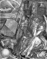 Dürers Stich „Melencolia I“.  Foto: Akad. d. bildenden Künste Wien 