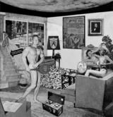 Wenn die Kunst ins Triviale dringt: Richard Hamiltons Befragung „Just What Is It That Makes Today’s Homes So Different, So Appealing?“  Foto: ProLitteris, Zürich 