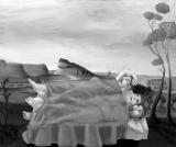 Figürlich und ein Schuss Fantastik: „Reise“ von Christian Macketanz.  Foto: Macketanz 