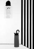 Die Kalifornierin Frances Stark collagiert - wie hier in „Oh God, I’m so embarrassed“ aus 2007 – Bild und Text nach Gombrowiczs Erstling „Ferdydurke“.  Foto: Pez Hejduk 