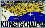 Vor hundert Jahren wollte das Publikum von Klimt und Co nichts wissen. Heute dürften sie ein Publikumsmagnet sein. Im Bild: Berthold Löfflers Plakat 