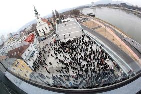 Er�ffnung des neuen Ars Electronica Centers Linz