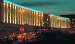 Bund will auf Br�ckenkopf-Geb�ude zweist�ckige Glast�rme setzen