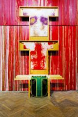 Das Künstlerhaus sucht für die Arbeiten des Aktionisten Hermann Nitsch nach einem Platz in den Weiten der Kunstgeschichte. Foto: Markus Krottendorfer