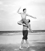 Tänzerisch: Mikhail Baryshnikov and Rob Besserer. Foto: Annie Leibovitz