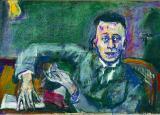 Der Spötter im Porträt: "Karl Kraus II" (1925) von Oskar Kokoschka. Foto: Fondation Oskar Kokoschka/VBK Wien