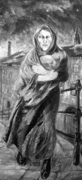 Johannessens "Mutter mit Kind" (1918/1920) zeigt seine Auseinandersetzung mit den von Armut Geplagten. Foto: Privatbesitz