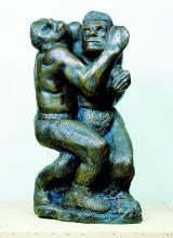 Alfred 
Hrdlickas "Die Boxer", angeboten von Ernst Hilger.