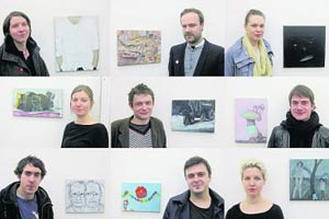 Artikelbild: Das Love_Kollektiv und ihre Arbeiten (im Rahmen von "Love_3" mit Christian Wallner, März 2010) - Foto: Love_