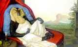 Walton Fords 
"Jack On His Deathbed" aus dem Jahr 2005. Foto: Walton Ford, 
Courtesy Paul Kasmin Gallery