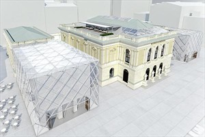 Artikelbild: Think big: Ausbauprojekt von Pálffy, Jabornegg und Krischanitz für das Künstlerhaus - Foto: APA/ZOOMVP KÜNSTLERHAUS WIEN