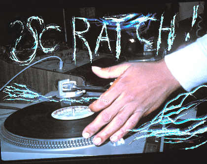 Charlie Ahearns 
"Scratched Slides” (1980/81) als Sinnbild der 1980er Generation. 
Foto: Charlie Ahearn
