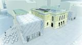 Der Plan
 für die Erweiterungsbauten am Künstlerhaus Karlsplatz stößt auf 
unterschiedlich großes Interesse. Foto: 2010 ZOOMVP Künstlerhaus