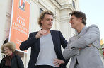 Thomas Oberender (l.) war auch selbstkritisch