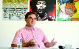 Müht 
sich in heiklen Besitzfragen um eine "harmonische Situation": 
Diethard Leopold. Foto: Tatjana Sternisa