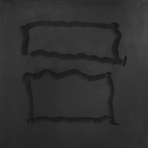 Artikelbild: Rudi Stanzel stellt in Salzburg aus. Beispielsweise dieses Bild: "Ohne 
Titel" , Grafit auf Holz, 2009, 80 x 80 cm. - Foto: Galerie Weihergut